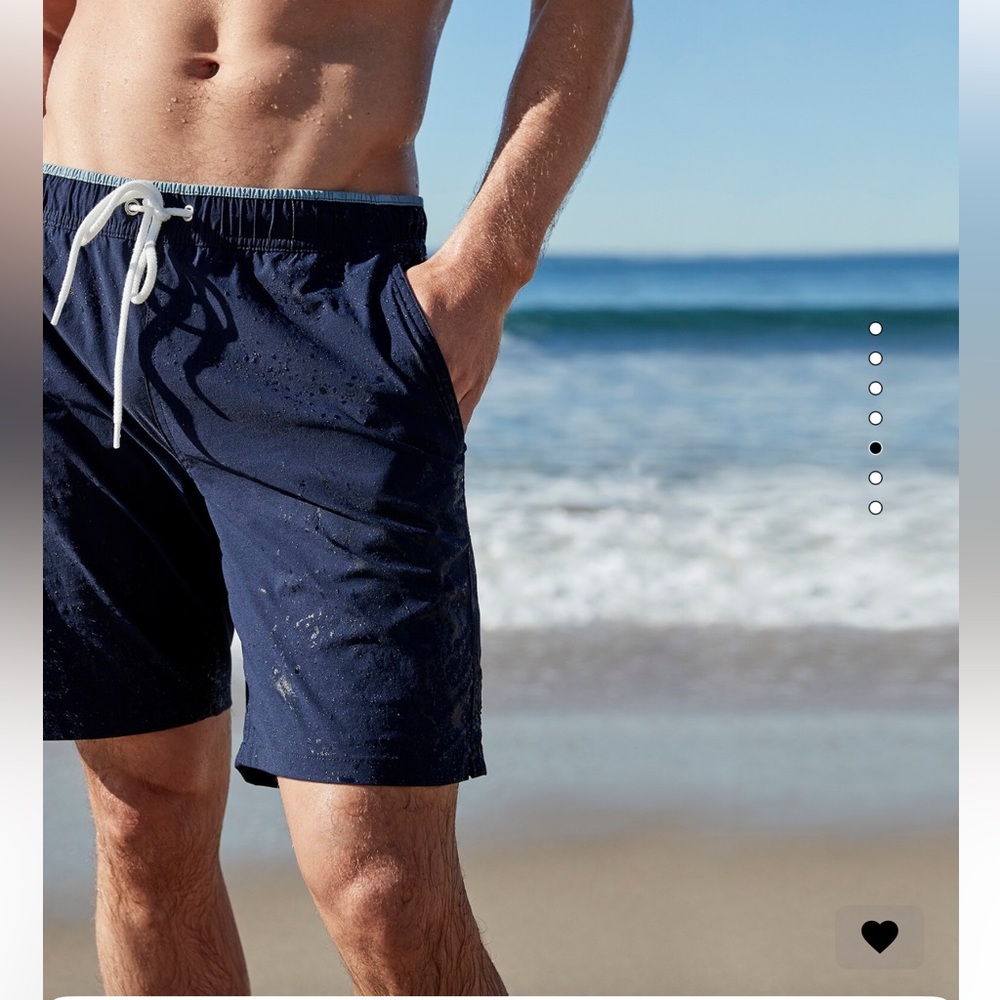 💙 NWT J. Crew 8” Swim Trunks size S